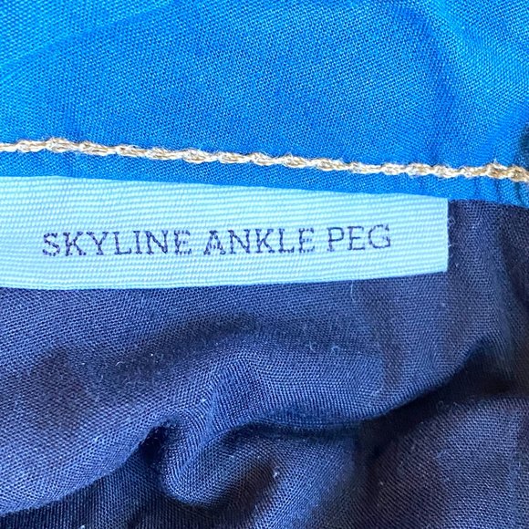 Paige Skyline Ankle Peg Denim Jeans Size 26 - Picture 5 of 6